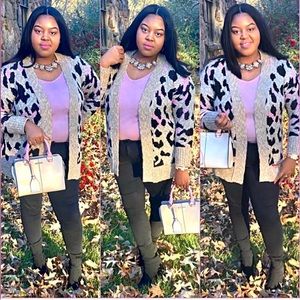 Leopard Cardigan